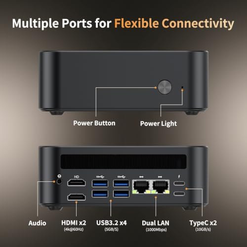 Image of DreamQuest Mini PC Ryzen 3 5300U (4C /8T Up to 3.8GHz) 16GB RAM 512GB SSD