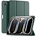 Maledan Hülle für iPad Pro 11 2024 (M4 5. Generation) mit Stifthalter, Flexible TPU Rückseite Schutzhülle Case Unterstützt Apple Pencil Pro/USB-C, Auto Schlafen/Wachen, Kiefer Grün ipad 2 günstig Kaufen-Maledan Hülle für iPad Pro 11 2024 (M4 5. Generation) mit Stifthalter, Flexible TPU Rückseite Schutzhülle Case Unterstützt Apple Pencil Pro/USB-C, Auto Schlafen/Wachen, Kiefer Grün