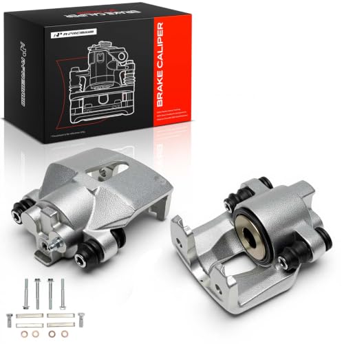 Image of A-Premium Disc Brake Caliper Assembly Without Bracket | Compatible with Select Ford Models - Expedition F-150 F-250 Lincoln Blackwood Navigator 1997-2011 - Rear Side