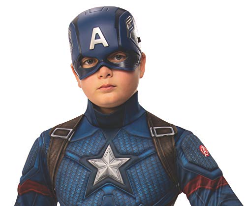 Rubies 200432_NS Rubie'S Marvel: Avengers Endgame Child'S Captain America Half-Mask cover
