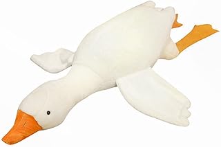 43 Inch Goose Plush Toy, Goose Stuffed Animal, White Goose Plush Goose Plush Pillow Goose Plush Stuff Toy Gaint Goose Plush Stuffed Animal Goose Cute Giant Goose Stuffed Animal Gift for Kid/Friend