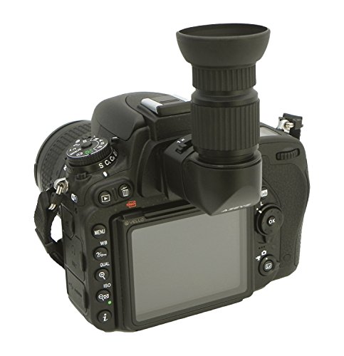 Viewfinder Right Angle Viewfinder With 1X - 2X Magnification For Nikon Canon Pentax Sony Minolta Samsung Fuji Olympus And Other Dslr And Slr Cameras #TOP5