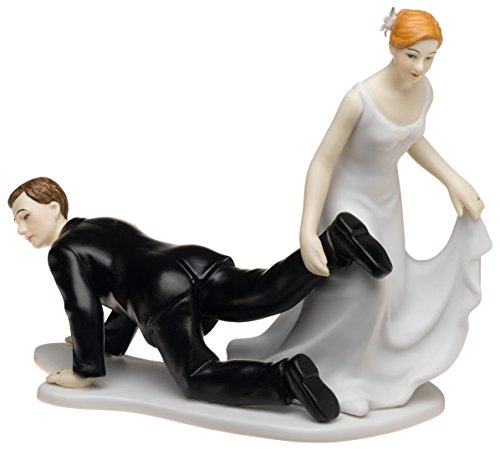 Weddingstar Comical Couple with the Bride "Having the Upper Hand" image 4
