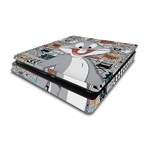 Skin PS4 Slim Looney Tunes autocollant vinyle Bugs Bunny pour console Sony PlayStation 4