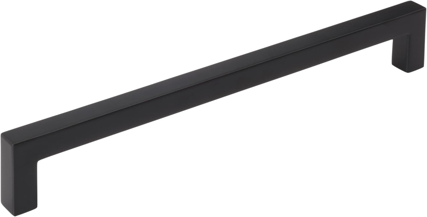 Amerock BP36908FB, Matte Black, 7-9/16in (192mm) Center-to-Center