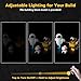 Kyglaring LED Light Kit Compatible with Lego Wall-E & EVE 43279 Building Blocks, Upgrade Touch Control & Dimming, Lighting Accessories for Pixar Walle Model Set, Lights Only, Touch Version.