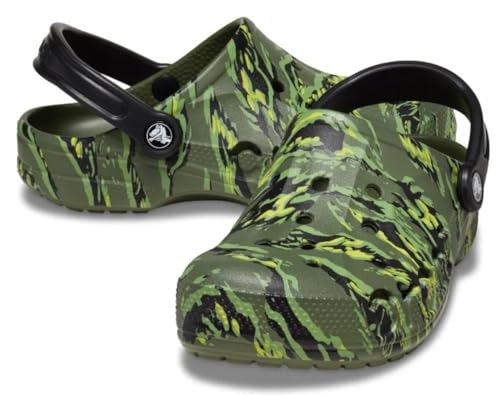 Image of Crocs Unisex Adult Baya Printed Clogs