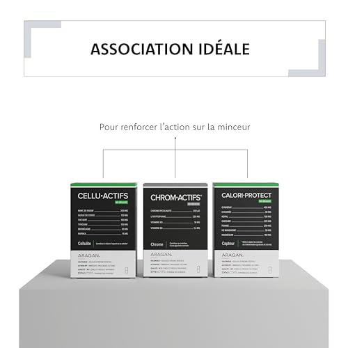 Chromactifs - Complement Alimentaire Metabolisme - Tryptophane, Vitamines B3 et B6, Chrome Picolinate - Aragan - Programme 60 jours – vue 5