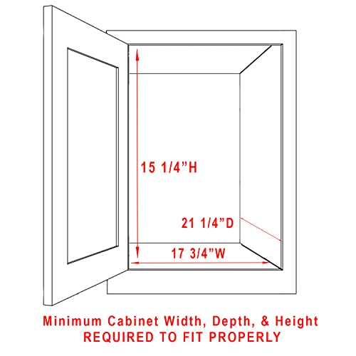 Hold N' Storage Pull Out Double Trash Can Under Cabinet – Heavy Duty Metal Sliding System With 5 Year Limited Warranty, Adjustable Sliding Garbage Can Shelf -Cans Not Included- Fits 2 Waste/Recycling Bins #TOP5