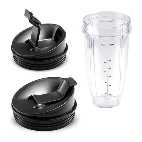 Piezas de repuesto para licuadoras portátiles ideales para batidos fitness de 24 oz 3