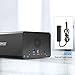 immagine 7ORICO Disco Rigido Doppia Docking Station per HDD/SSD SATA da 2,5/3,5 Pollici, connessione USB 3.0 (UASP) e eSATA, 2 * 16 TB, Alimentatore Esterno 48W, Raid 0/1, Span, PM su Windows/Mac/Linux