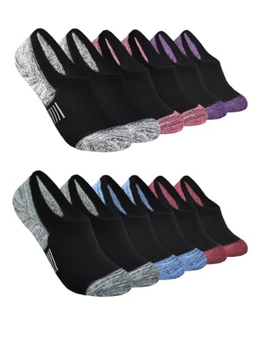 No Show Socks Womens Low Cut Boat Shoes Socks Cushioned Athletic Running Sock