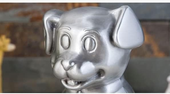 Miniatura 2 de Anomidry Alcancía para niñas, diseño de perro manchado, diseño creativo del zodiaco a prueba de caídas, para niños