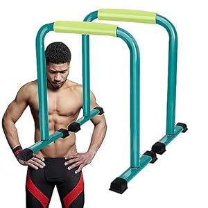 440lbs Heavy Duty Strength Training Dip Stands Station, Home Gym Fitness Workout Dip bar Station,Tricep Dips, Pull-Ups, Push-Ups