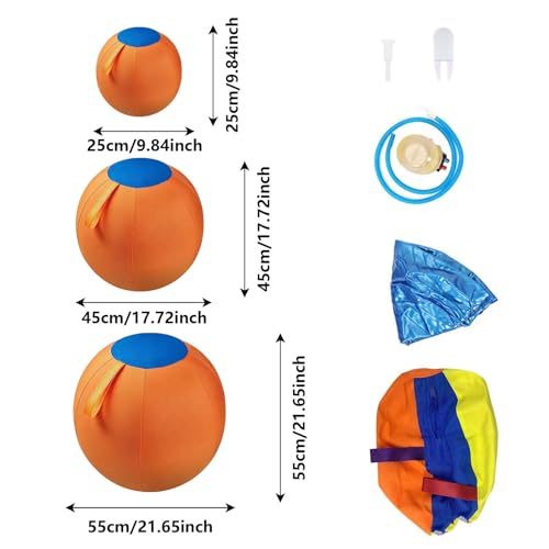 Cuisinière gonflable robuste Generisch orange pour chien - 7