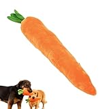 Giant Carrot Dog Toy - 29.5 Inch Large Carrots Dog Toy Plush, Big Carrot Dogs Toy Calming Interactive Plush for Small/Medium/Large Dogs, Indoor Outdoor Play (29.5in,1pc)