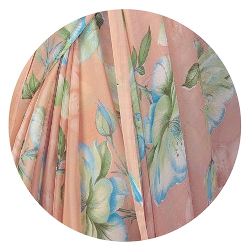 Image of MIRCHI FASHION Women Saree | Chiffon Chevron Zig Zag Printed Office Wear Sari with Blouse