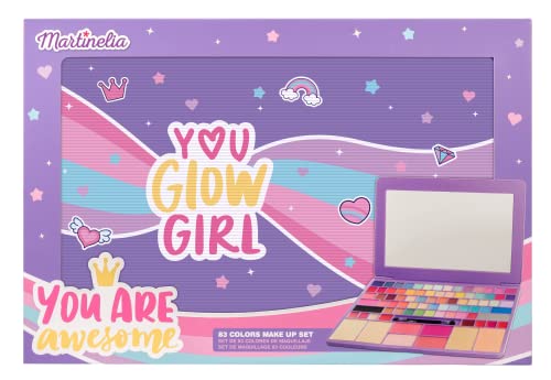 Martinelia - Paleta de maquillaje infantil en formato ordenador, colección Super Girl Cover