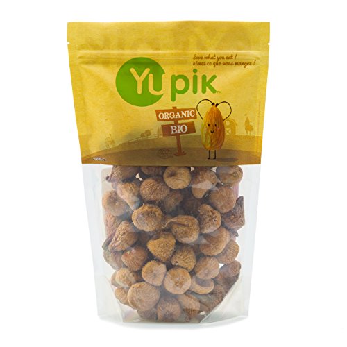 Yupik Organic Conadria Figs, 1 kg, 6 Count, Non-GMO, Vegan, Whole Dried Fruits, Naturally Sweet, No Sulphites, No Added Sugar, Good Source of Fiber, Healthy Snacks, Ideal for Baking