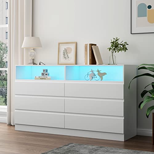 Gyfimoie D-745A1 6 Drawer Double Dresser thumb #2