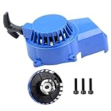 1. Color: azul; tamaño: el espacio entre los orificios de instalación es de 120 mm y 80 mm (la medición detallada se muestra en la figura); alta calidad: el arrancador de retroceso está hecho de plástico y materiales metálicos de alta calidad, resistente y duradero, corrosión y oxidación resistencia