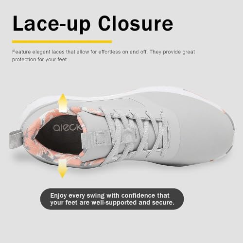 Image of ULTIANT Women Golf Shoes Spikeless Waterproof Golf Sport Sneakers
