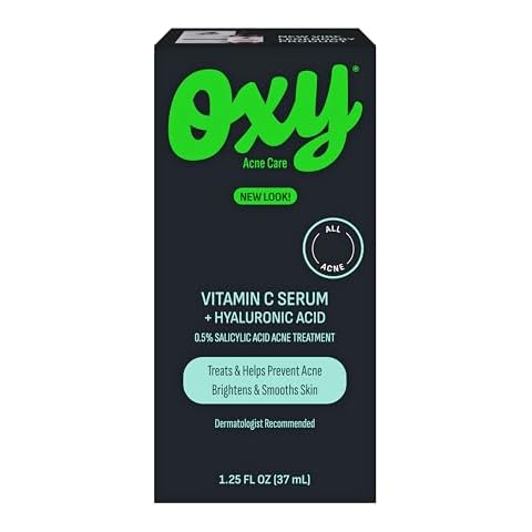 Oxy Vitamin C Serum + Hyaluronic Acid For Face Cover
