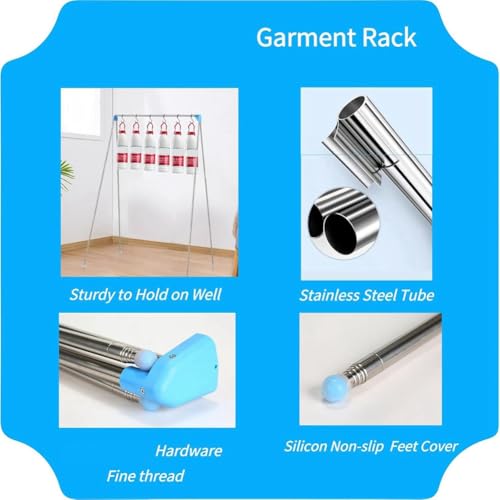 Rack de vêtements portables pour optimiser votre buanderie - 6