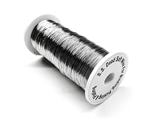 30ga Stainless Steel Wire Dead Soft Binding Wire Soldering 1/2lb Jewelry Making by JTS