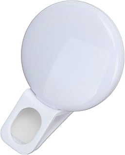 cyrank Rechargeable Selfie Light, Selfie Light for Phone Adjustable Brightness Phone Light Clip Ring Lights for Selfie, Makeup, Tiktok, Live Stream