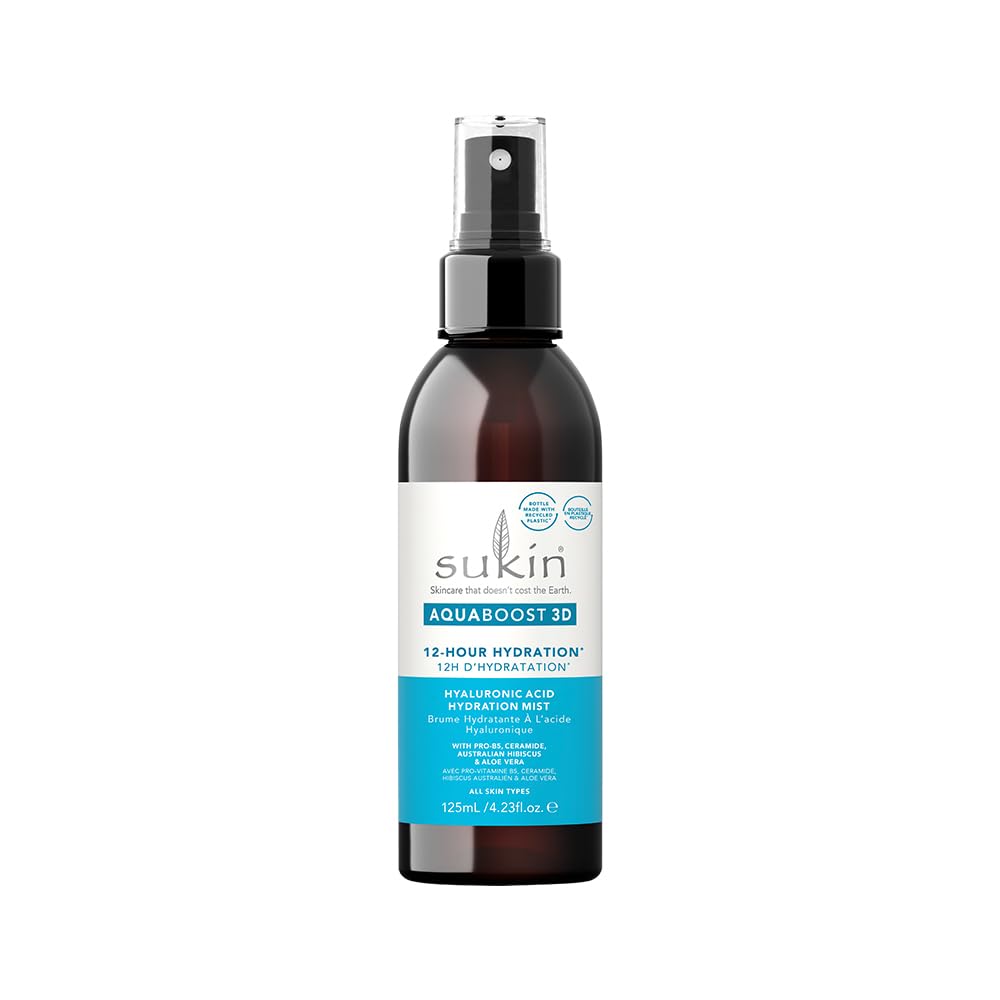 Sukin Aqua Boost 3D Hyaluronic Acid Hydration Mist 125Ml