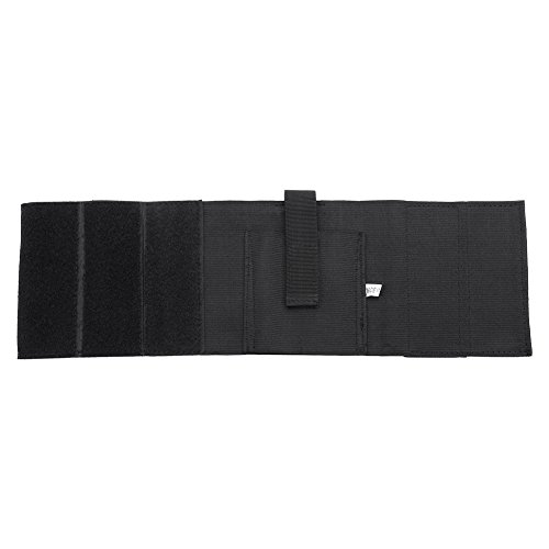 Demeras Étui de Cheville Étui de Pistolet de Transport dissimulé en Polyester avec Sangle élastique sécurisée pour G17