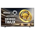 Hisense 116-Inch Class RGB-MiniLED ULED Premium X Series 4K UHD HDR Google Smart TV(116UX, 2025) - RGB Backlight MiniLED, Up to 8000 nits, 3D Color Master Pro, Native 165Hz, 6.2.2 CineStage X Surround