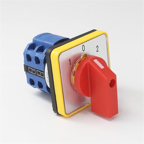 Interruptor LW26-20/2 para evitar fallos de corriente en motores de doble potencia de 20A 4