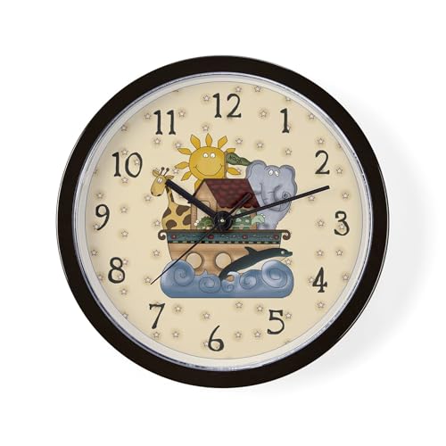 CafePress Noah's Ark 10 Wall Clock for Livingroom, Kitchen, or Office