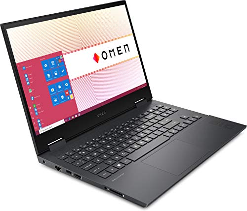 HP Omen Gaming Laptop mit 15,6 Zoll Full HD IPS 144Hz Display