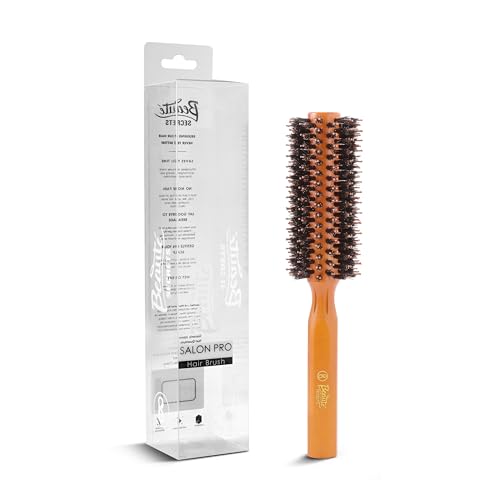 Image of Beaute Secrets Professional Round Brush for Blow Drying Ceramic Ion Thermal Barrel Brush for Precise Styling and Maximum Volume - Lightweight Round Hair Brush for Manageable Hair