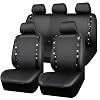 CAR PASS Leather Bling Diamond Car ...