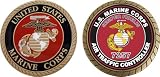 U.S.M.C. MOS 7257 Air Traffic Controller Challenge Coin