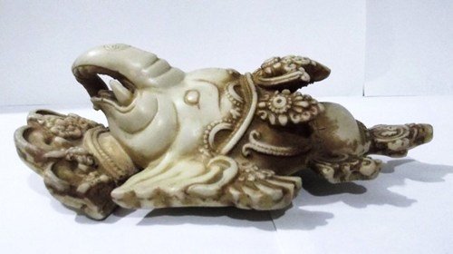 CraftVatika Hanging Ganesha Muro Maschera, Vintage...