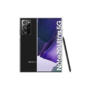Samsung Galaxy Note20 Ultra 5G Smartphone Android Libre de 6.9″ 256GB, Negro (Mystic Black)