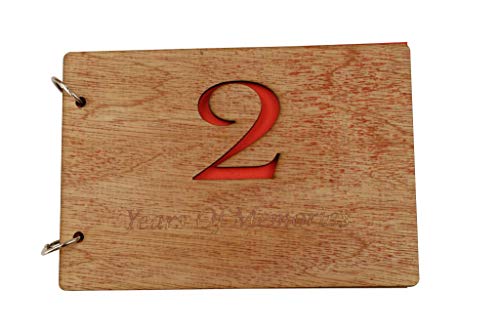 2nd Anniversary Scrapbook - Two Years of Memories Add Photos and More