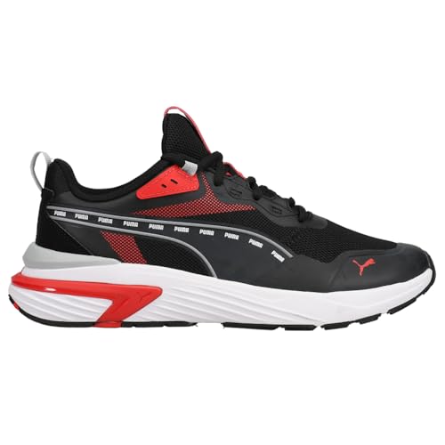 PUMA Mens Supertec Signature Lace Up Sneakers Shoes Casual - Black