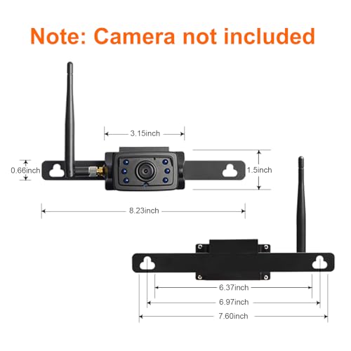 Image of Haloview License Plate Bracket for BT7 /MC7109 /BTC128 Camera-LPB-7