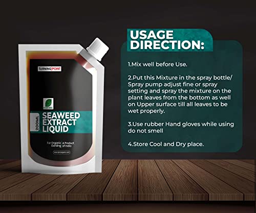 Image of B Natural Organic Seaweed Extract liquid For Spray On Plants & Garden (1, Seaweed 200ml)