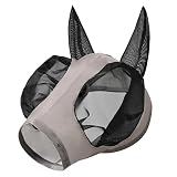 Imperial Riding Fliegenmaske „Trail Ride Basic“ elastischer Insektenschutz, Taupe, Cob