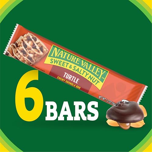 Image of Nature Valley Sweet and Salty Nut Granola Bars, Turtle, 6 Bars, 7.2 oz