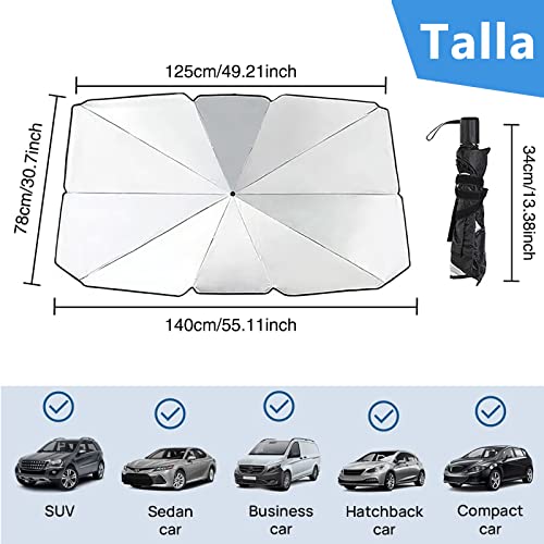 Accesorios para Autos, Automotive Parts and Accessories parasol auto Marca KITCHEN CHOICE (2)