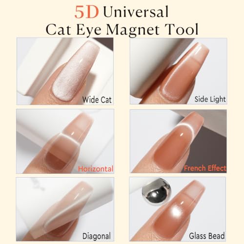 Image of AzureBeauty Cat Eye Magnet 5D Nail for Cateye Gel Polish Nail Stuff