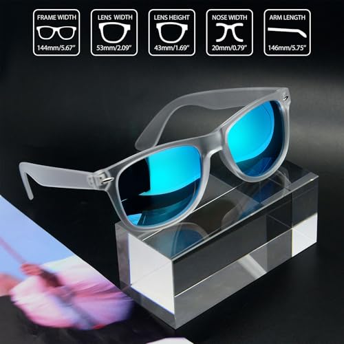 Image of Joopin Square Sunglasses Polarized UV400 Designer Sun Glasses Men Women